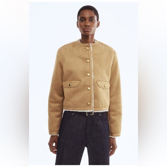 H&M Pile lined Jacket - Picture 2 of 9